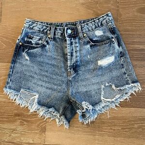 Wild Fable Women’s Denim Shorts Acid Wash Size 10